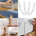 thumbnail image 4 of simhoa 4 Pcs/ensemble de Porte-Draps, Sangles de Lit Ajustables, Bretelles, Drap de Matelas Blanc2, 4 of 8