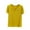 Yellow, variant on fatyb Womens V Neck Ribbed T Shirts Casual Short Sleeve Basic Tees Comfy Loose Summer Tops for Women
