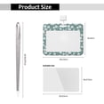 thumbnail image 3 of Naloa Floral Card Badge Holder Work Badge Sleeve for Office, School, Factory, ID Credit Cards, Driver Licenses and Passes, 3 of 7