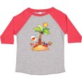 thumbnail image 3 of Inktastic Summer Beach Scene with Cute Crabs Playing Boys or Girls Toddler T-Shirt, 3 of 5