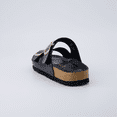thumbnail image 5 of Cushionaire Lang Slip On Cork Footbed Sandals for Women – Comfortable Slides with Adjustable Buckle, Casual Summer Sandals for Women, 5 of 6