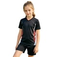 thumbnail image 3 of WAYUTE Boys Children's Football Uniform Set Quick Drying Sports Soccer Shirt for Kids Stretchy Short Sleeve Suit Casual Clothing Sets, 3 of 6