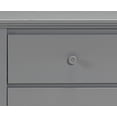 Ti Amo 6 Drawer Double Dresser- Ready to Assemble, Misty Grey - Walmart.com