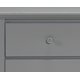 Ti Amo 6 Drawer Double Dresser- Ready to Assemble, Misty Grey - Walmart.com