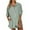 Green-04, variant on REALiKUN Women Half Button Collared Loose Romper Half Short Sleeve Athletic Jumpsuits Overalls Workout Hot Shot Tee Romper