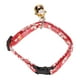 thumbnail image 3 of Collar para Gato,Collar para Gato de Estilo japonés, Collar para Gatito Chirimen japonés, Collar para Gato con Campana, Claridad Notable, 3 of 8