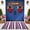 C, variant on 4th of July Patriotic Door Mat 250th Anniversary Blue Red White Stripe Doormat 47 x 31in USA Welcome Mat Outdoor Rug Washable Front Porch Entryway Layering Rug for Farmhouse Independence Day