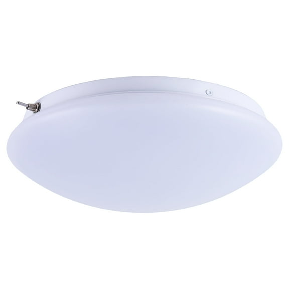 Maichis 8inch LED Mushroom Ceiling Light Fixture, Dimmable, 4000K, Surface Mounted, On&Off Switch, 12V, for RV, Trailer, Boat, Motorhome