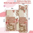 thumbnail image 5 of Pioneer Flower Floral Print Pattern Toddler Nap Mats for Kids Preschool,Sleeping Mat Bag or Kids,Toddler Sleeping Bag,Toddler Nap Mat or Daycare, 5 of 6