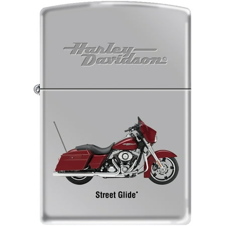 Zippo Harley Davidson HD Street Glide Motorcycle High Polish Chrome Lighter