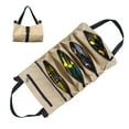 thumbnail image 3 of Amdohai Multifonctionnel Retrousser Robuste Oxford Tissu Sac Outils Sac Suspendu Outils Sacs de Rangement, 3 of 8