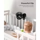 thumbnail image 5 of Ventilador USB con clip, viento fuerte, ultra silencioso, pequeño ventilador de escritorio con abrazadera fuerte, ajustable de más de 360°, 3 velocidades USB-C con cable, mini ventilador, 5 of 7