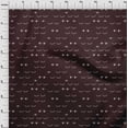 thumbnail image 4 of oneOone Rayon Chocolate Brown Fabric Eye Print Sewing Craft Projects Fabric Prints By Yard 56 Inch Wide, 4 of 4