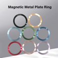 thumbnail image 3 of Magnetic Metal Plate Ring for Magsafe Wireless Charger Iron Sheet Sticker Car Phone Holder Magnet Patch for IPhone12 13/Pro/Max Silver, 3 of 6