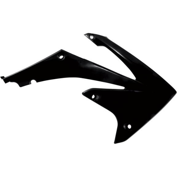 Acerbis Black Plastic Radiator Shrouds/Scoops (2043770001)