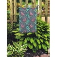 thumbnail image 2 of SIDONKU Flower William Morris Inspired Pattern Medieval Garden Flag Decorative Flag House Banner 12x18 inch, 2 of 2