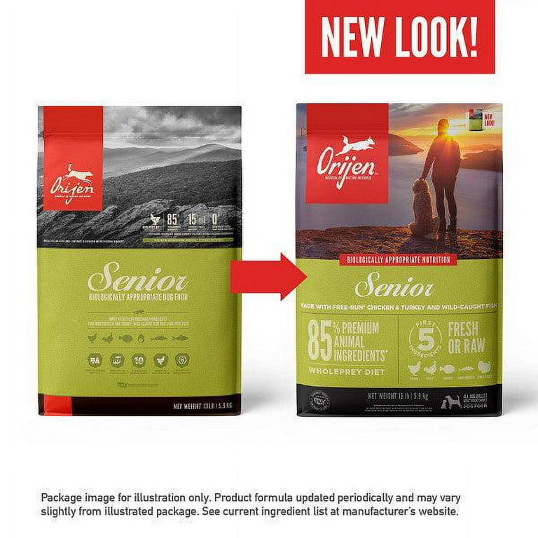Orijen senior dry dog food 25 lb online