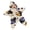 Beige, variant on YunPes Baby Infant Starfish Onesie Funny Graphic Full Coverage Open Face Jumpsuit Newborn Halloween Cute Dress-Up Holiday Photography Outfit