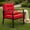 Red, variant on Topcobe Outdoor Rocking Chair, Patio Rocker Chair, Weather Resistant,for Lawn, Porch, Backyard, Indoor and Garden, Red