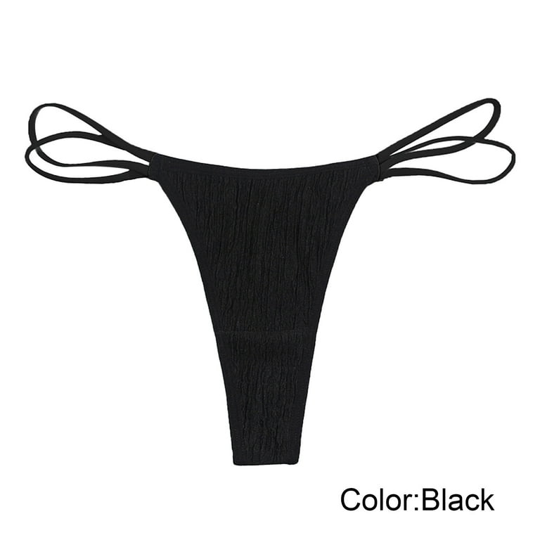 JDEFEG Plus Size G String Womens Underwear Cotton Bikini Panties