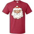 thumbnail image 3 of Inktastic Cute Santa Claus Face T-Shirt, 3 of 5