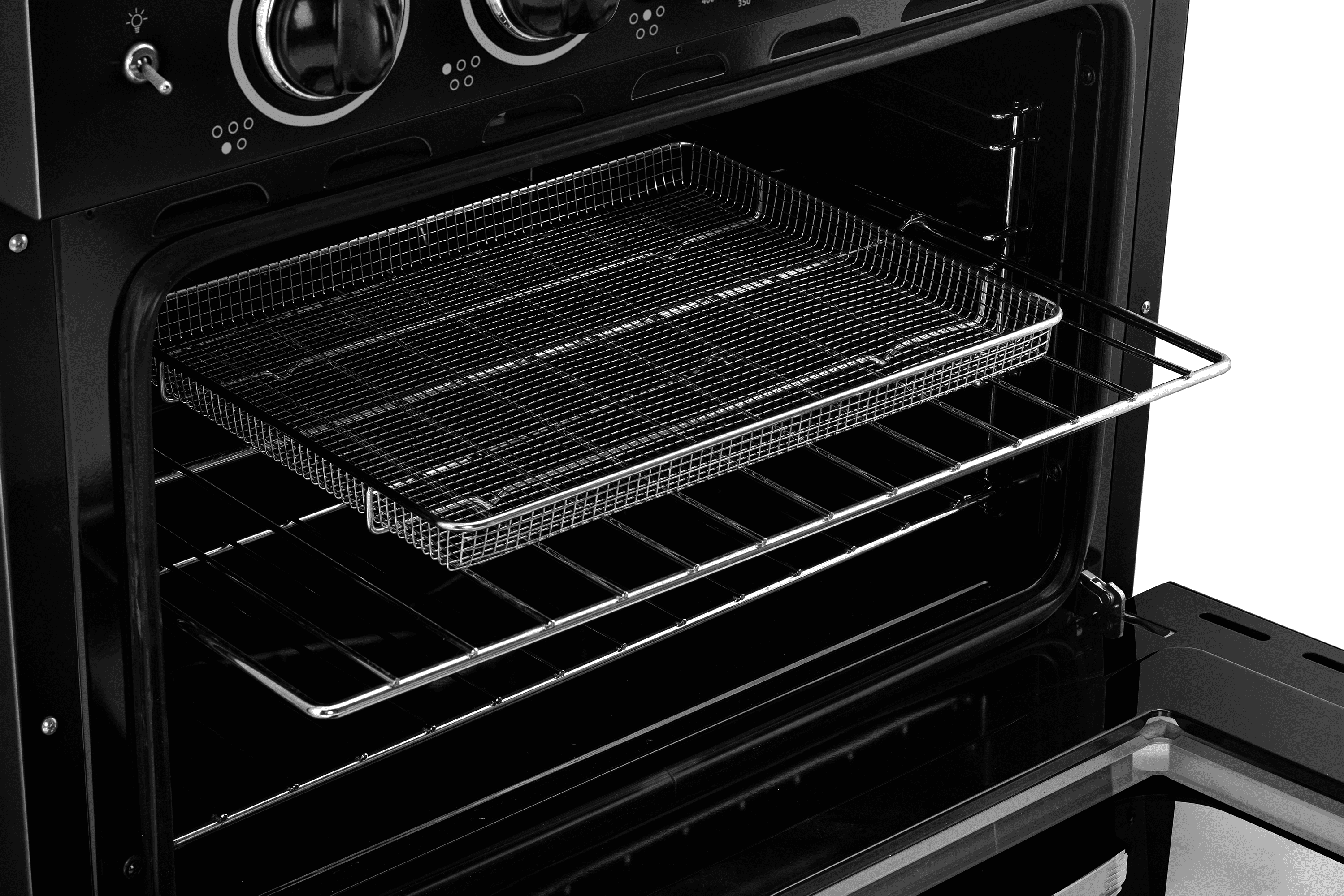 Unique 30' Classic Retro Induction Range, Midnight Black