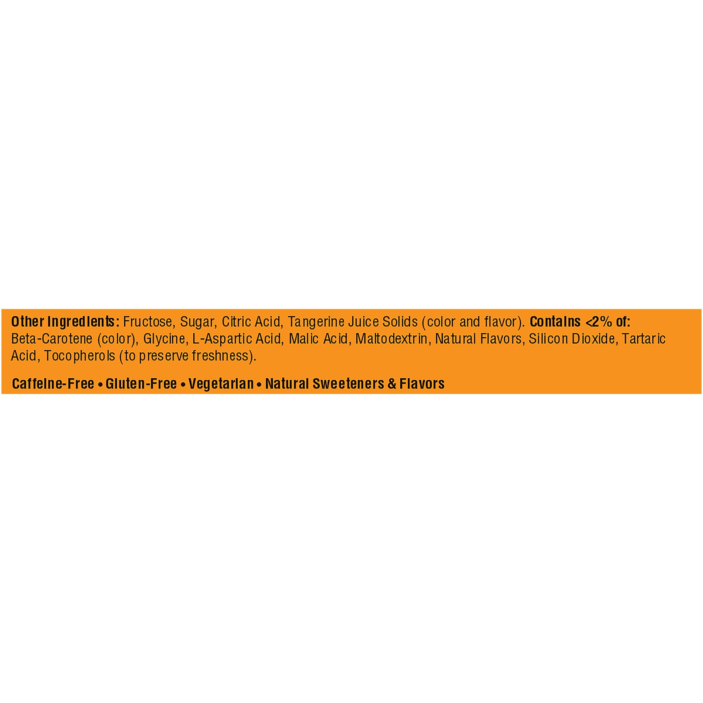 Emergen-C (30 Count, Tangerine Flavor) Dietary Supplement Fizzy Drink Mix with 1000 mg Vitamin C, 0.33 Ounce Packets, Caffeine Free