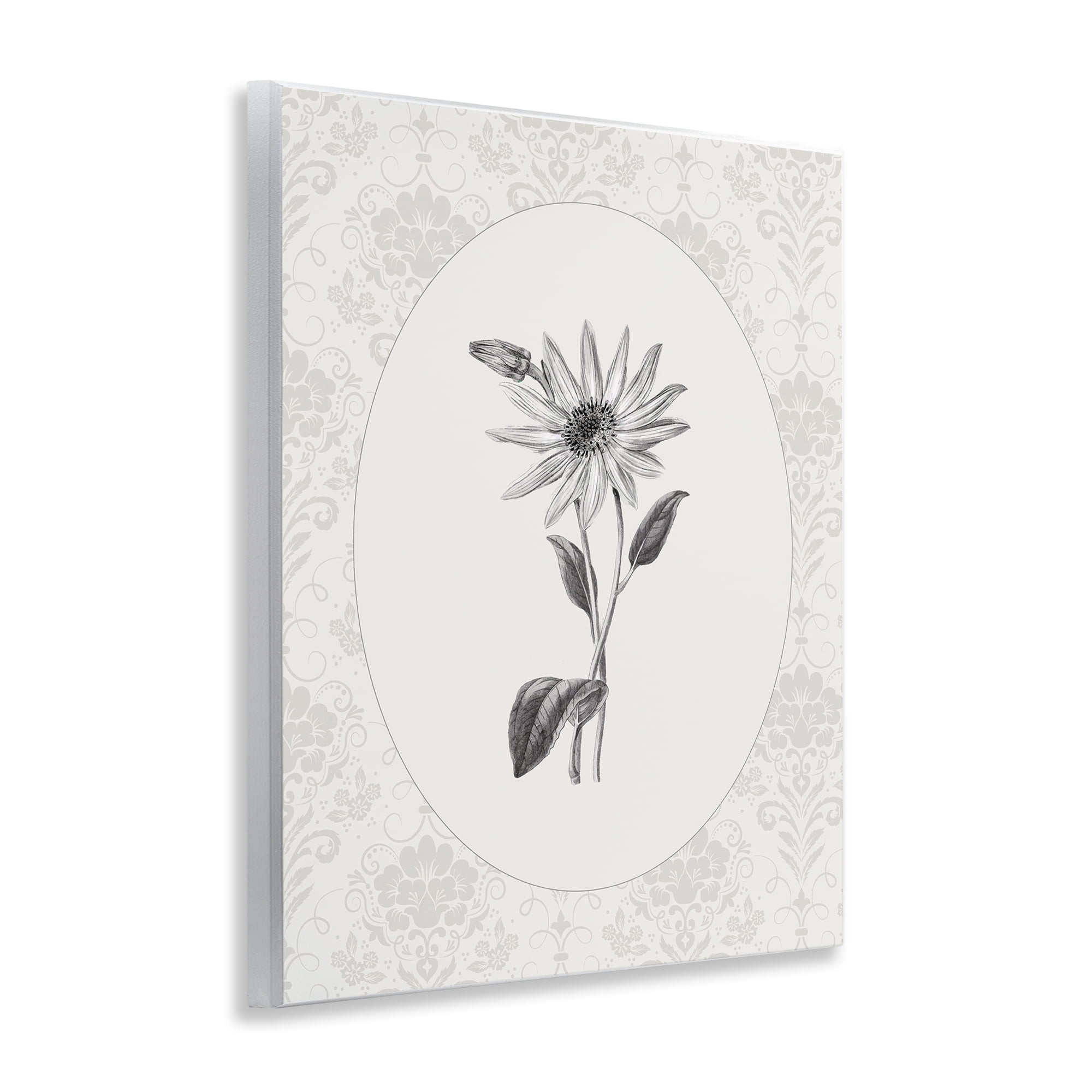 Stupell Industries Antique Botanical & Lace Wall Plaque Art, design by CAD Designs