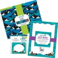 thumbnail image 5 of Barker Creek Get Organized Office Kit, Sea & Sky Otters, with 12 Coordinating Designer File Folders, 50 Sheets of Colorful Computer Paper, and 45 Versatile Self-Adhesive Labels/Name Tags (122), 5 of 5