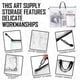 thumbnail image 5 of 3 Pack Large Poster Storage Bag Bulletin Board Holder Art PVC Folder, 5 of 5