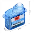 thumbnail image 2 of 2X GH-S37D GH-S43D Servomotor Digital 3,7 G 4,3 G Mini Microservo para RC Avión Helicóptero Camión Automóvil Robot, 2 of 6