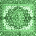 thumbnail image 1 of Ahgly Company Indoor Square Persian Emerald Green Traditional Area Rugs, 5' Square, 1 of 4