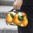 thumbnail image 2 of Pear Oxford Cloth Waterproof Storage Pouch for Electronic Devices - 5.9x9.44x3.14 in - Ideal for Cord Organization, Cord Box, Travel Cord Case Small, 2 of 6