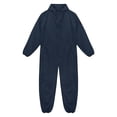 thumbnail image 6 of iixpin Men's Work Overalls One Piece Mechanics Workwear Lightweight Jumpsuits Long Sleeve Coveralls Navy Blue XL, 6 of 7