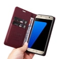 thumbnail image 4 of Funda para Samsung Galaxy S7 Estuche de Cuero PU Tipo Cartera con Ranuras para Tarjetas y Cierre Magnético, 4 of 5