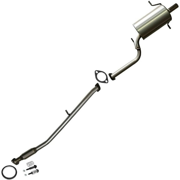 Stainless Muffler Resonator Exhaust Cat-back Kit fits: 1999-2002 Forester 2.5L