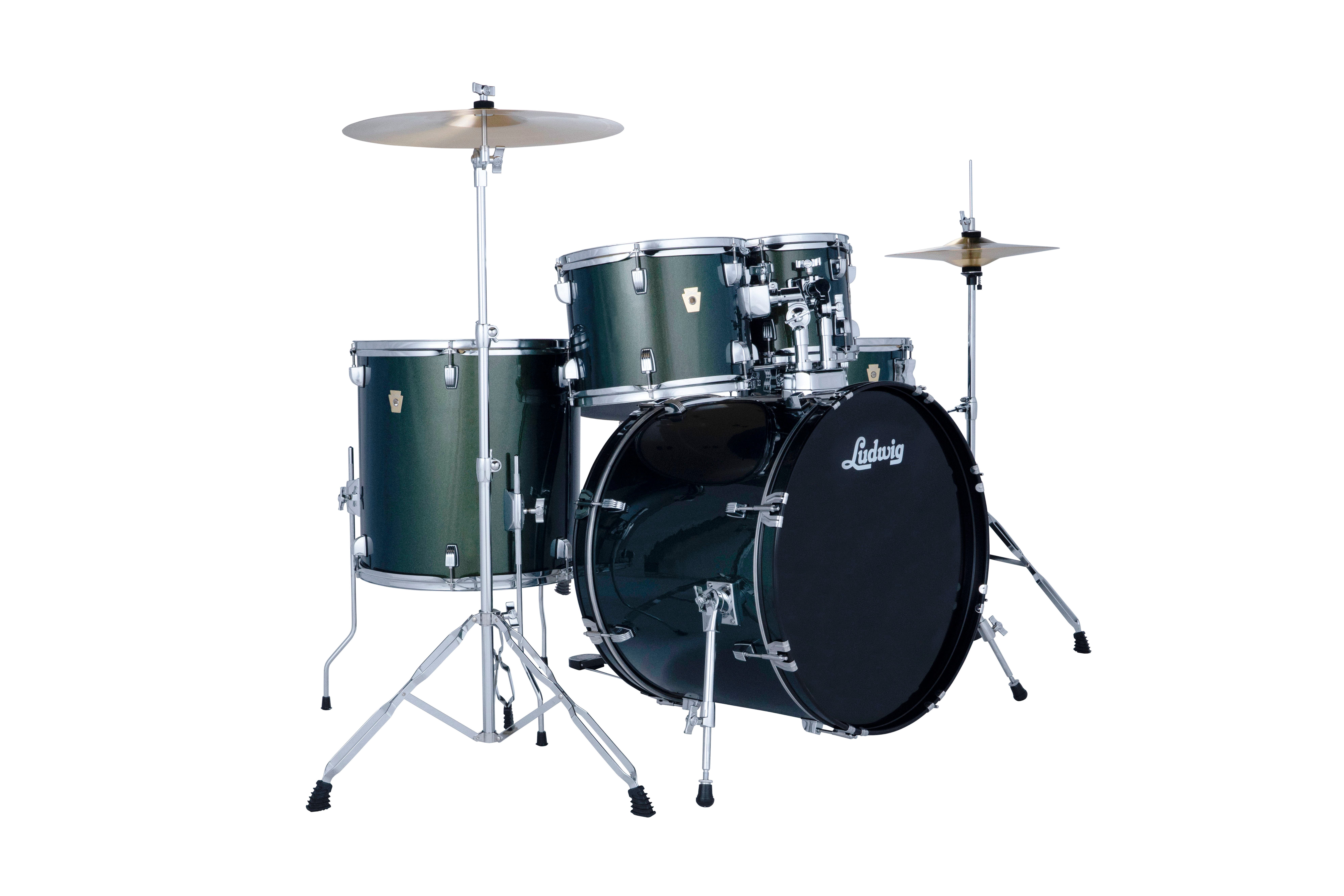 Sound Percussion Labs KD0520 Kicker 5-Piece Complete Drum Set