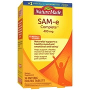 Nature Made SAM-e Complete -- 400 mg - 36 Enteric-Coated Tablets