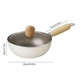 thumbnail image 3 of Titanium Ceramic Frying Pan Nonstick Skillet, Induction Compatible Omelette Pan Heat Resistant Cookware, Easy Clean Nonstick Fry Pan For Eggs Meat Cooking Scratch Resistant Frying Pan, 3 of 6