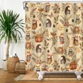 thumbnail image 5 of Tchckioa Waterproof Shower Curtain for Batnroom,Autumn Thanksgiving Curtain Decor,72x72 Inch, 5 of 6