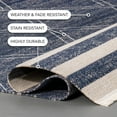 thumbnail image 3 of nuLOOM Roberge Coastal Indoor/Outdoor Area Rug, 2' 6" x 6', Runner, Roberge Navy, 3 of 9