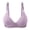 Purple, variant on Gyexs Women Fashion Casual Breathable Tube Top Bra Seamless Comfort Wirefree Support Undergarment, Grey, Size 42