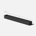 thumbnail image 4 of Veradek Geo Series Trough 32" Planter - Black, 4 of 10