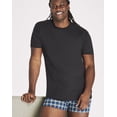thumbnail image 6 of Hanes Big Tall T-Shirt 4-Pack Men's Crewneck Ultimate  Man Cool Comfort FreshIQ, 6 of 6