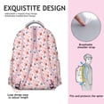 thumbnail image 5 of Pig Inspired Bookbag - Durable Backpack for College & Work, Waterproof & Lightweight, Multiple Compartments, Pig Print for Style & Personality, 5 of 6