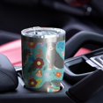 thumbnail image 4 of 30oz Bernese Mountain and Flower Tumblers Stainless Steel Tumbler with Lid and Straw,Vacuum Insulated Double Wall Travel Tumbler Cups Mug with Cleaning Brush for Coffee,Tea, 4 of 7