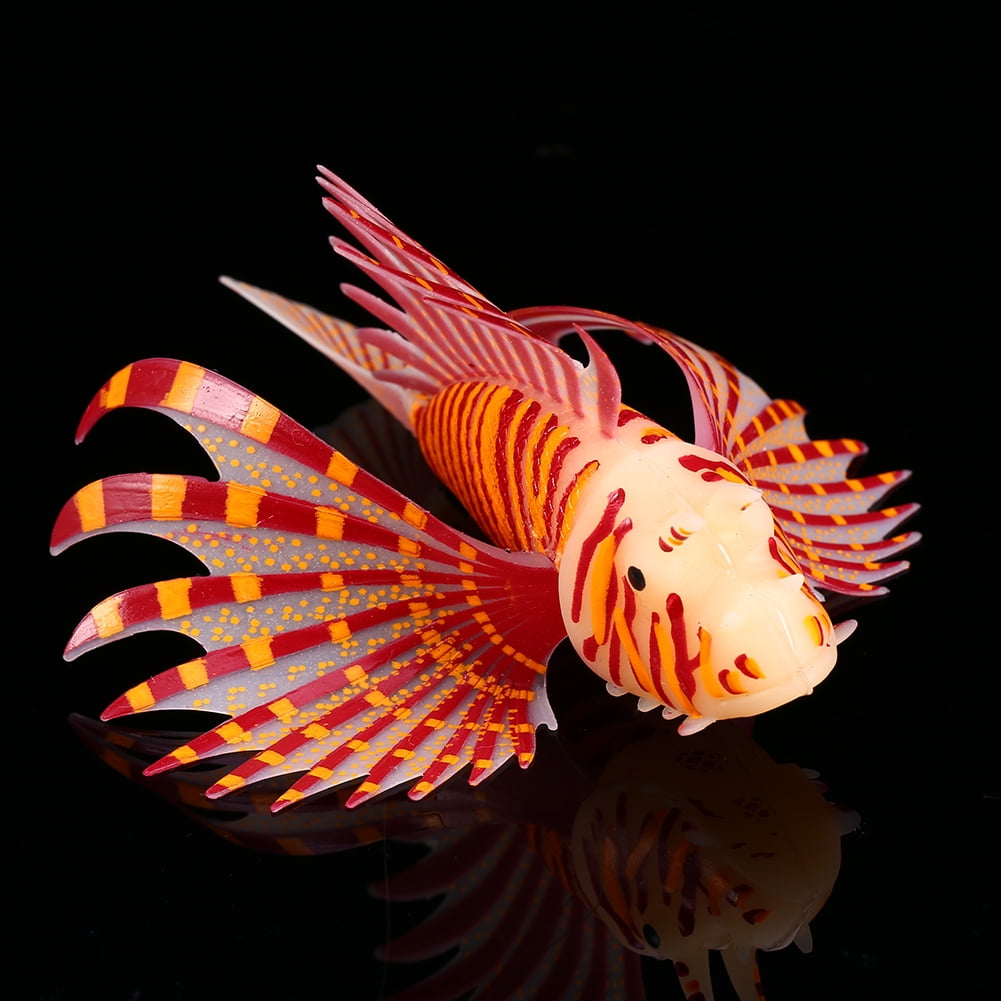 Gupbes Colorful Fluorescence Fish Aquarium Ornaments, Fluorescence Fish Aquarium Ornaments, For Fish Tank Aquarium