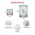 thumbnail image 7 of Seahorse Coastal Kitchen Dish Towels for Drying Dishes Set of 3, Summer Nautical Starfish Coral Beige Waffle Weave Microfiber Hand Tea Bathroom Towels Quick Dry & Absorbent Towel 12x12, 7 of 7