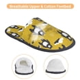 thumbnail image 3 of Balery Cartoon Bear Yellow Pantuflas de Casa de Felpa Silenciosas con Diseño Estampado, Zapatillas Cómodas Antideslizantes de Algodón para Interior-Medium, 3 of 8