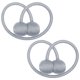 thumbnail image 2 of Clips para sujetar cortinas de ventana, banda de lazo magnética fuerte, cortinas decorativas para el hogar y la Oficina, soportes de sujeción de tejido, estilo europeo, 1 par Adepaton 2034742-1, 2 of 9